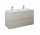 Szafka podumywalkowa Elita Split, 120cm, 3 szuflady, fume mat