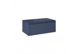 Komoda Elita Split Slim, 80cm, 1 szuflada, z blatem, navy blue mat