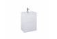 Set szafka z umywalką Elita Kido, 60cm, 2 drzwiczki, biały połysk
