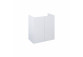 Set szafka z umywalką Elita Kido, 80cm, 2 szuflady, biały połysk