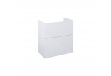 Szafka podumywalkowa Elita Kido, 60cm, 2 szuflady, biały połysk