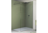 Ścianka walk-in Sanswiss Easy STR4P, 90x200cm, uniwersalna, szkło przejrzyste, profil srebrny połysk