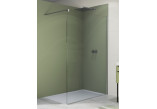Ścianka walk-in Sanswiss Easy STR4P, 100x200cm, uniwersalna, szkło przejrzyste, profil czarny