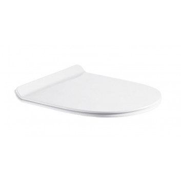 Miska wisząca WC Oltens Hamnes PureRim, 52x35,5cm, powłoka SmartClean, biały