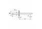 Wylewka kaskadowa Grohe Allure, 169mm, chrom