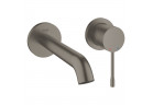 Bateria umywalkowa Grohe Essence Professional, podtynkowa, 2-otworowa, wylewka 183mm, brushed hard graphite
