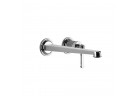 Bateria umywalkowa 2-otworowa Gessi Venti20, podtynkowa, wylewka 243mm, chrom