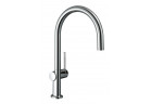 Bateria kuchenna Hansgrohe Talis M54 220 1jet, stojąca, obracana wylewka, chrom