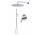 System natryskowy Vema Oten, podtynkowy, 2 wyjścia wody, deszczownica 30cm, chrom