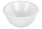 Umywalka wpuszczana w blat Villeroy & Boch Loop & Friends, 39cm, bez przelewu, CeramicPlus, Weiss Alpin