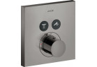 Bateria termostatyczna Axor ShowerSelect Square do 2 odbiorników, podtynkowy, Element zewnętrzny 