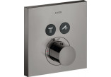 Bateria termostatyczna Axor ShowerSelect Square do 2 odbiorników, podtynkowy, Element zewnętrzny 