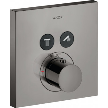 Bateria termostatyczna Axor ShowerSelect Square do 1 odbiornika,  podtynkowy, element zewnętrzny- sanitbuy.pl