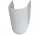 Villeroy & Boch O.novo Półpostument, 225 x 320 x 290 mm, Weiss Alpin CeramicPlus 