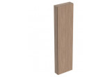 Szafka wysoka Geberit iCon 60 z jednymi drzwiami i lustrem wewnętrznym, krótka 45 cm x 180 cm x 15 cm, Dąb / Melamina, struktura drewna