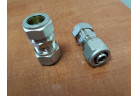 Przejściówka Imers z miedzi (15 mm) na instalację pex 16x2 mm - stary mosiądz