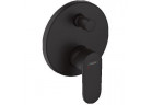 Bateria wannowo-prysznicowa Hansgrohe Vernis Blend, podtynkowa - czarny mat