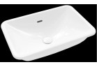 Umywalka podblatowa, Villeroy &  Boch Loop & Friends 540 x 340 x 185 mm, Weiss Alpin, z przelewem, biała
