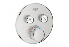 Bateria podtynkowa Grohe Grohtherm SmartControl termostatyczna 2-odbiorniki wody, stal nierdzewna