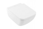 Zestaw Villeroy & Boch Collaro Combi-Pack miska WC 56x37,5 cm wisząca DirectFlush CeramicPlus z deską wolnoopadającą - Weiss Alpin