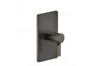 Bateria natryskowa Gessi Inciso Shower, podtynkowa, 1 wyjście wody, element natynkowy - Matte Black