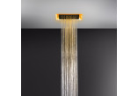 System prysznicowy Gessi Afilo podtynkowy 300x300 mm, z oświetleniem - biały