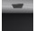 Wykończenie deszczownicy Gessi Minimali kwadratowej 350x350 mm - Matte Black