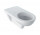 Wisząca miska WC Geberit Selnova Comfort, lejowa, długa 70x35,5 cm, z krawędzią, bez barier - biała