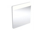 Geberit Option Square Podświetlane lustro, 70x65cm, oświetlenie u góry, Aluminium szczotkowane