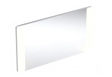 Geberit Option Square Podświetlane lustro, 120x65cm, oświetlenie z obu stron, Aluminium szczotkowane