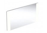 Geberit Option Square Podświetlane lustro, B120cm, H65cm, T3cm, oświetlenie z obu stron, Aluminium szczotkowane