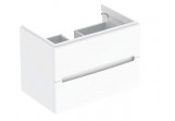 Geberit Modo Szafka pod umywalkę, 79x55x47.9cm, z dwoma szufladami, biały