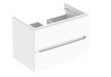 Geberit Modo Szafka pod umywalkę, 79x55x47.9cm, z dwoma szufladami, biały