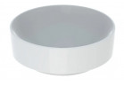 Geberit Variform Umywalka stawiana na blat, okrągła, 40cm, bez przelewu, bez otworu na baterię