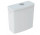 Geberit Selnova Square Spłuczka nasadzana, 36.5x39.5x16.5cm, spłukiwanie dwudzielne, przyłącze wody z boku, obracana, do WC Rimfree