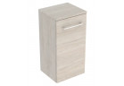 Geberit Selnova Square Szafka boczna, 33x65x29.7cm, z jednymi drzwiami, orche włoski hickory jasny