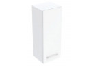Geberit Selnova Square Szafka boczna, 33x85x29.7cm, z jednymi drzwiami, biały