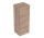 Geberit Selnova Square Szafka boczna, 33x85x29.7cm, z jednymi drzwiami, orzech włoski hickory
