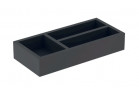 Geberit Smyle Square Wkład do szuflady, podział w kształcie litery T, do szuflady górnej, 32.3x5.9x15cm, lava