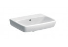 Geberit Selnova Square Umywalka, 55cm, z przelewem, bez otworu na baterię