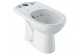 Geberit Selnova Stojąca miska WC do spłuczki nasadzanej, lejowa, 35.6x66.5cm, odpływ poziomy, Rimfree