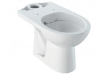 Geberit Selnova Stojąca miska WC do spłuczki nasadzanej, lejowa, B35.6cm, H39cm, T66.5cm, odpływ poziomy, Rimfree