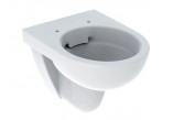 Geberit Selnova Compact Wisząca miska WC, lejowa, 35.5x48cm, krótka, Rimfree