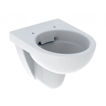 Geberit Selnova Compact Wisząca miska WC, lejowa, B35.5cm, H34cm, T48cm, krótka, Rimfree