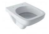 Geberit Selnova Compact Wisząca miska WC, lejowa, 36x48cm, krótka, kształt geometryczny
