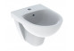 Geberit Selnova Compact Bidet wiszący, B35.5cm, H34.5cm, T48cm, krótki, z przelewem, z otworem na baterię