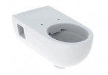 Geberit Selnova Comfort Wisząca miska WC, lejowa, 35.5x70cm, długa, częściowo ukryte mocowania, Rimfree