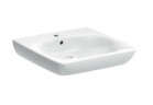 Geberit Selnova Comfort Umywalka, 60cm, z przelewem, z otworem na baterię