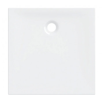 Brodzik kwadratowy Geberit Nemea 90x90 cm, biały