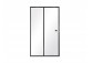 Drzwi prysznicowe do wnęki Besco Duo Slide, 100x195cm, przesuwne, szkło przejrzyste, profil chrom
